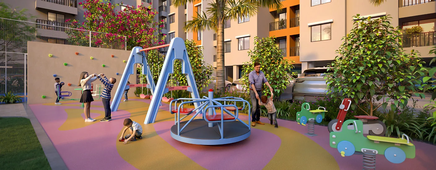 Landmark Riveeraa Dudulgaon Kids Play Area Image