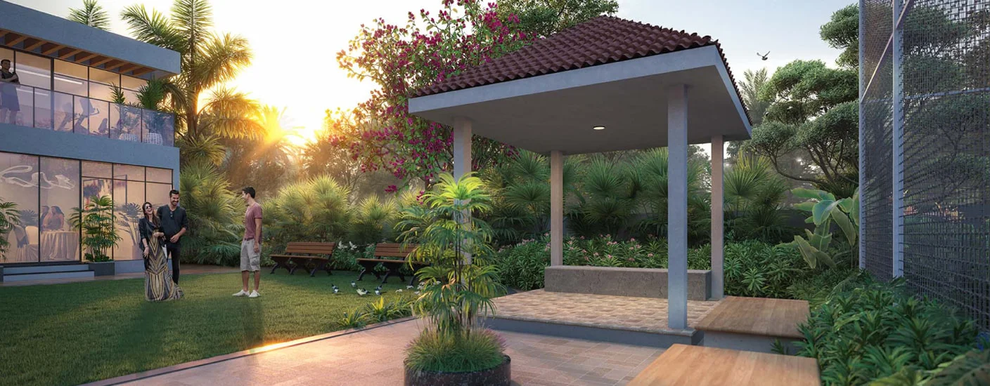 Landmark Riveeraa Dudulgaon Seating Area Image